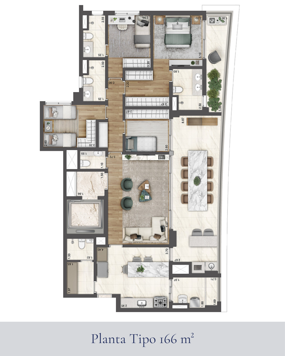 Planta Galleria Residence