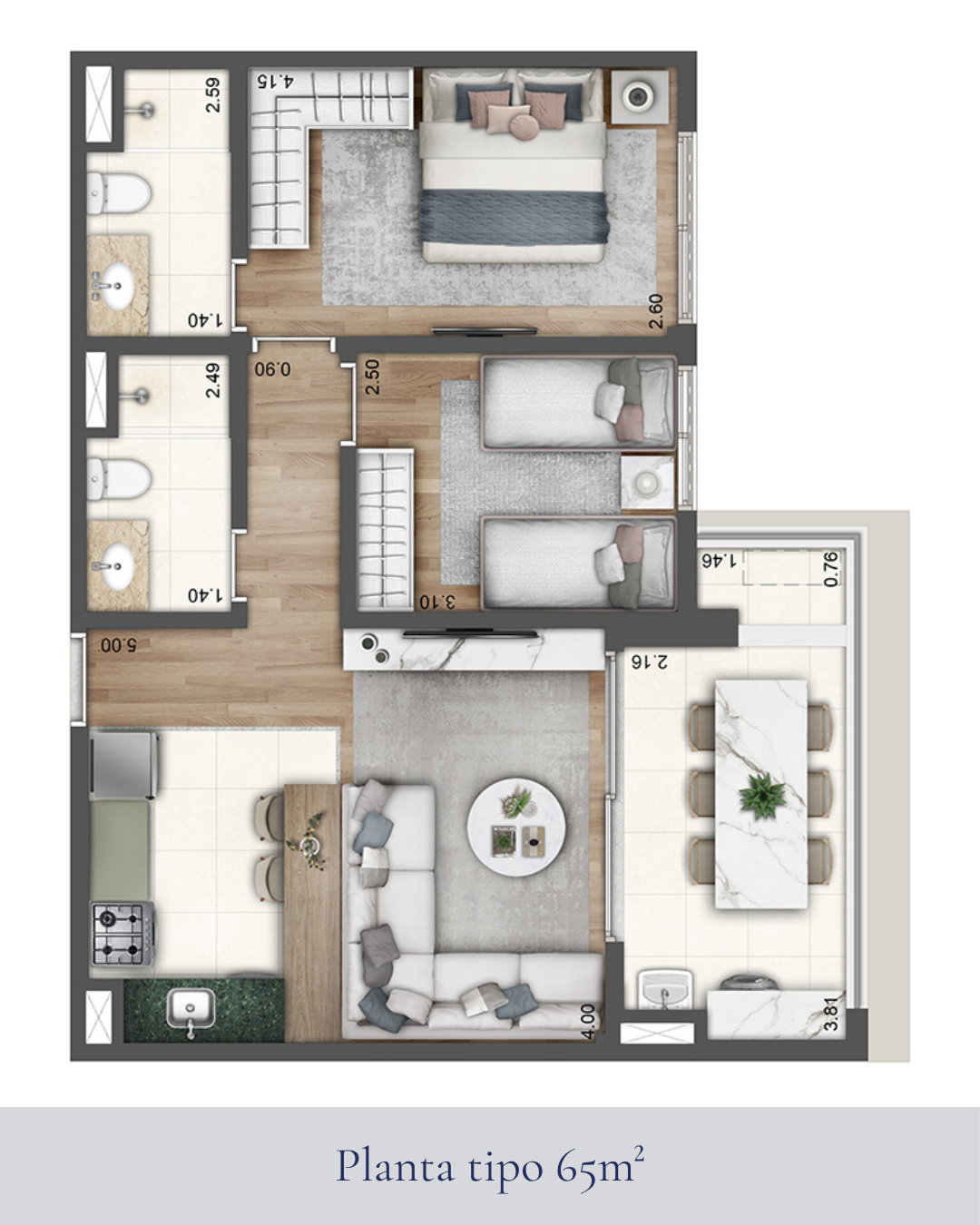 Planta Grand Square