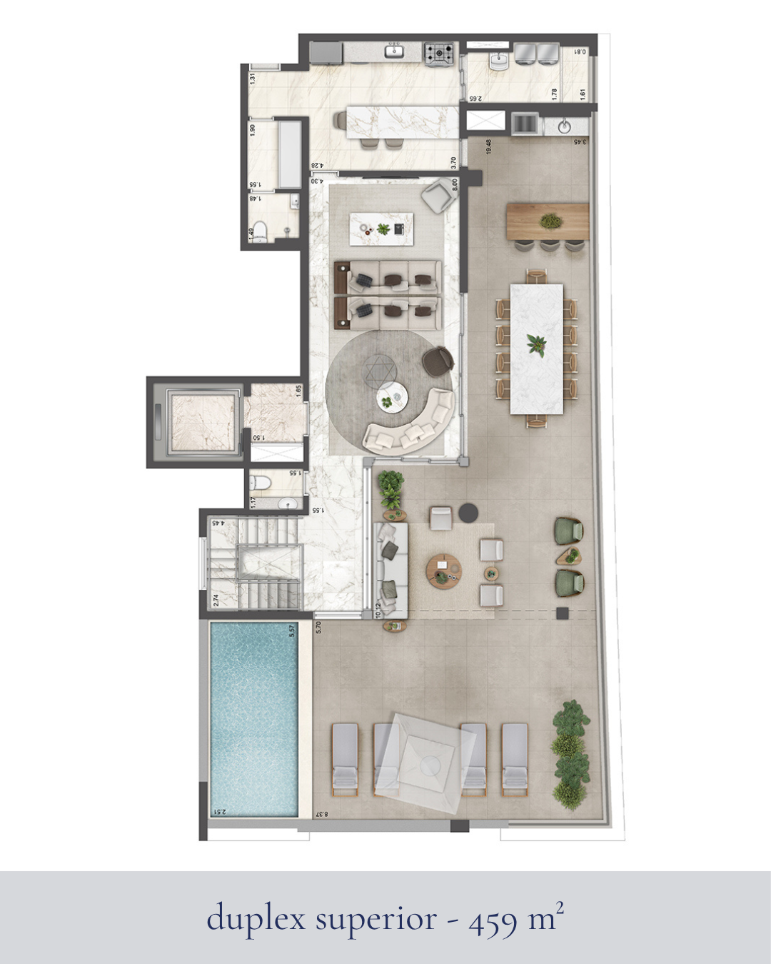 Planta Galleria Residence