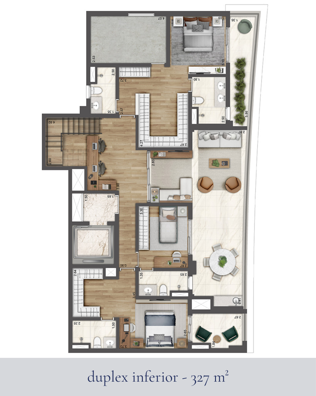 Planta Galleria Residence