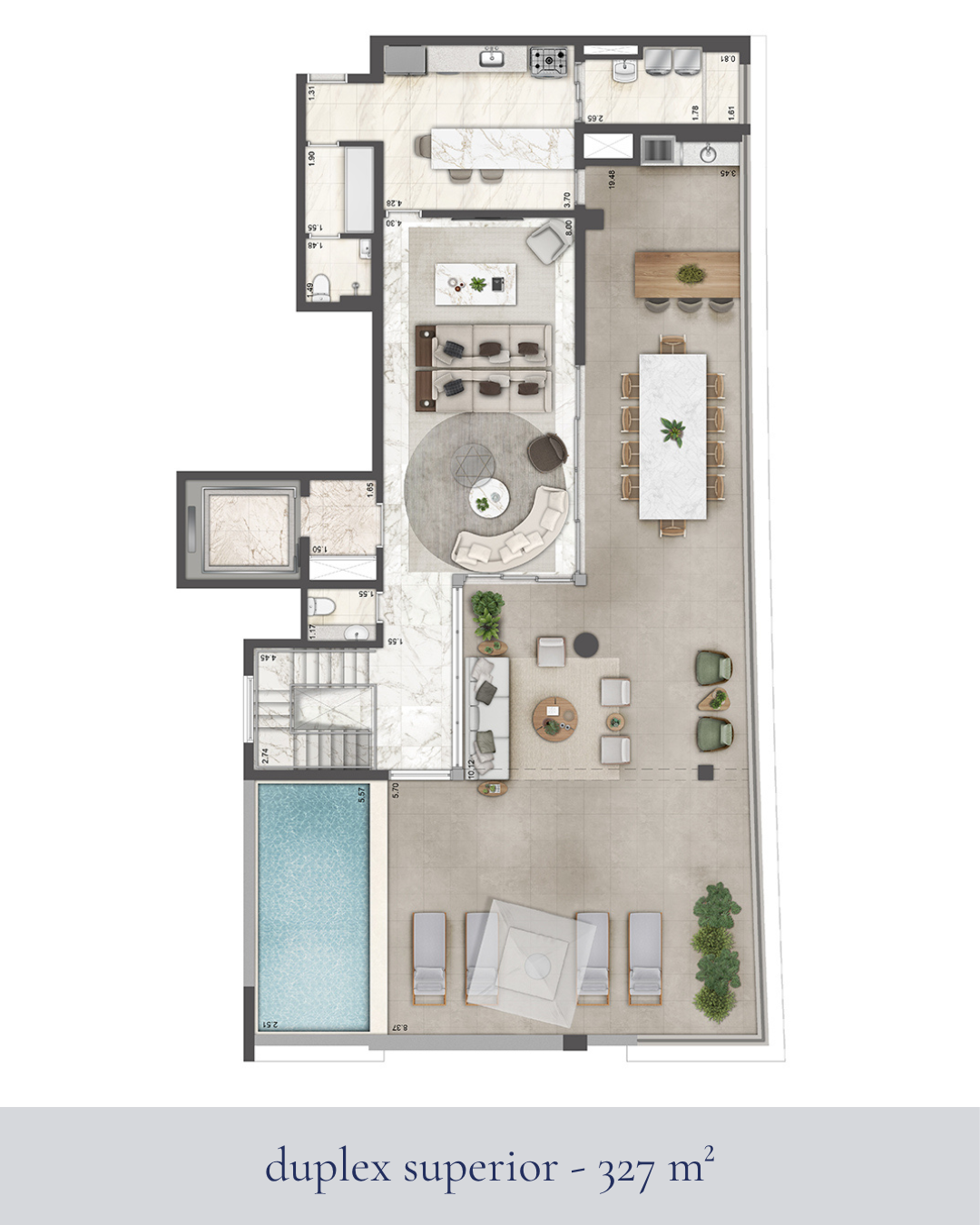 Planta Galleria Residence
