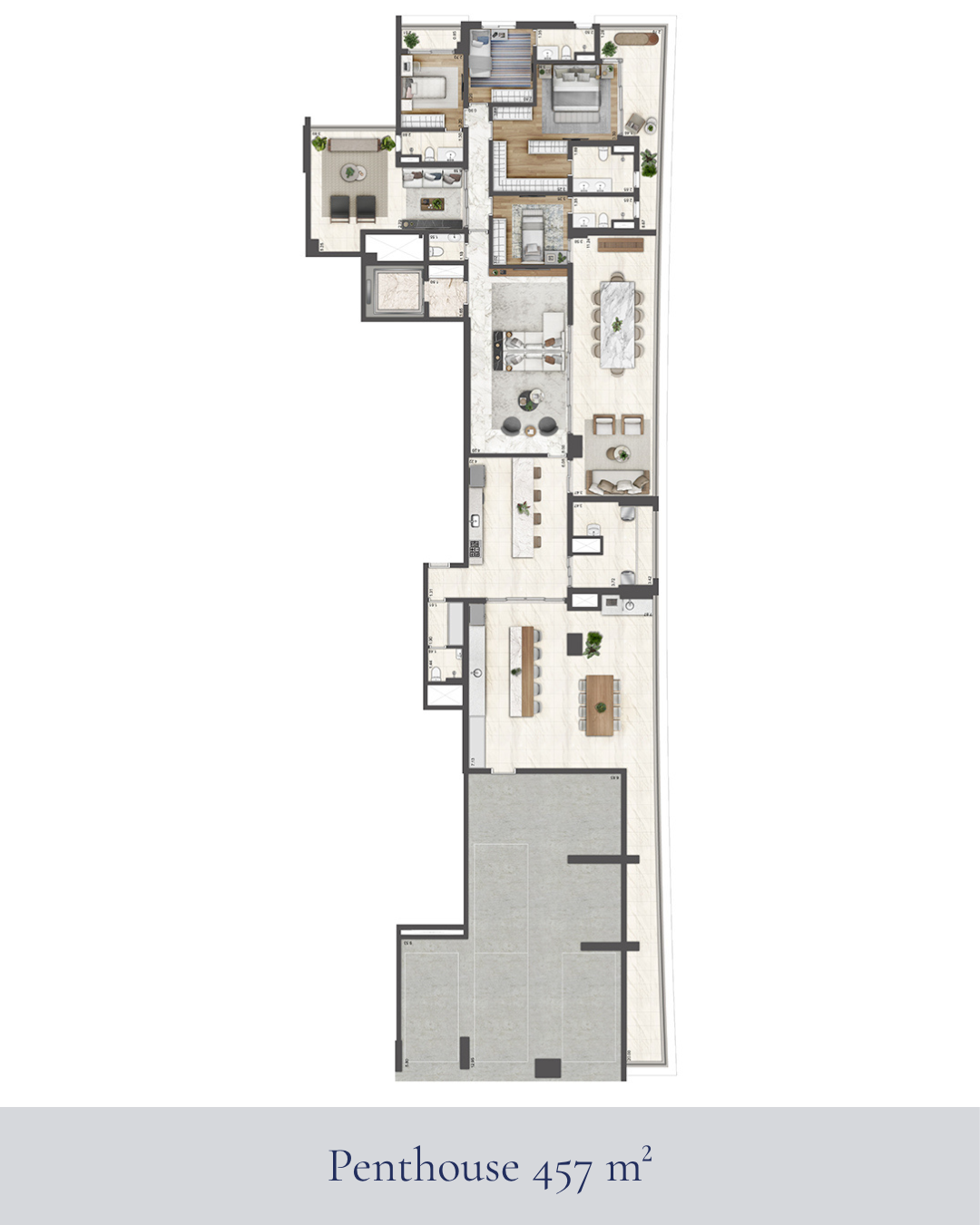 Planta Galleria Residence